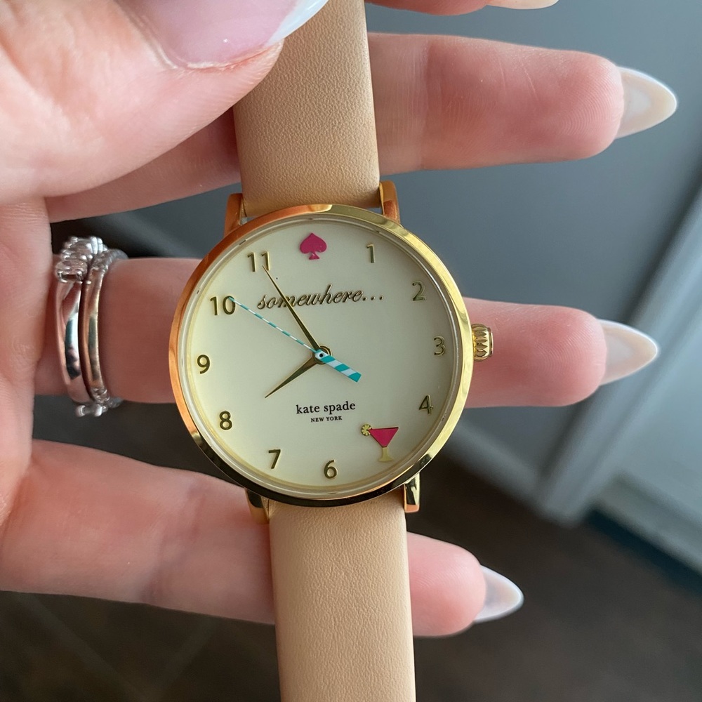 Kate Spade “5 o’clock somewhere” wrist watch